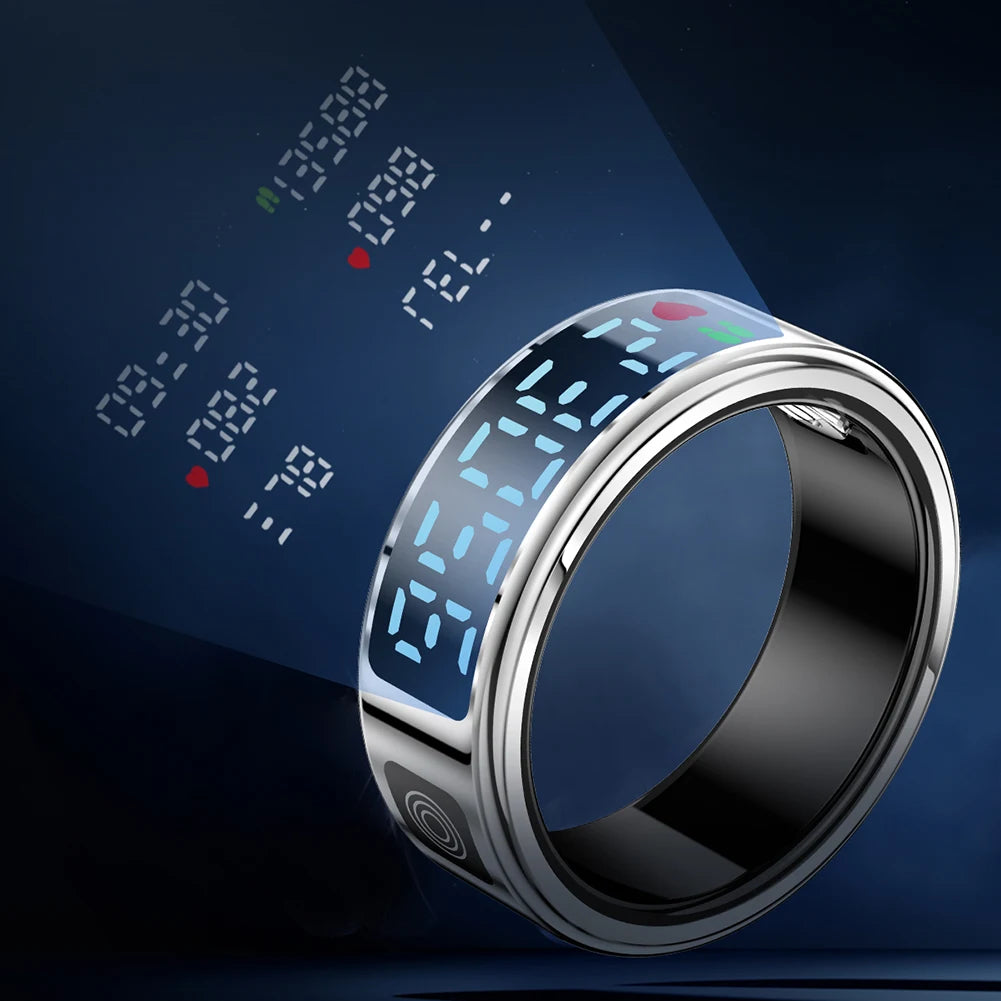 Alloyseed RS08 Smart Ring Health Monitor 5ATM Bluetooth 5.1