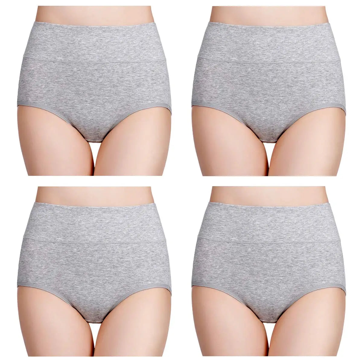 JOG MCERGCN Cotton Panties Women High Waist Briefs