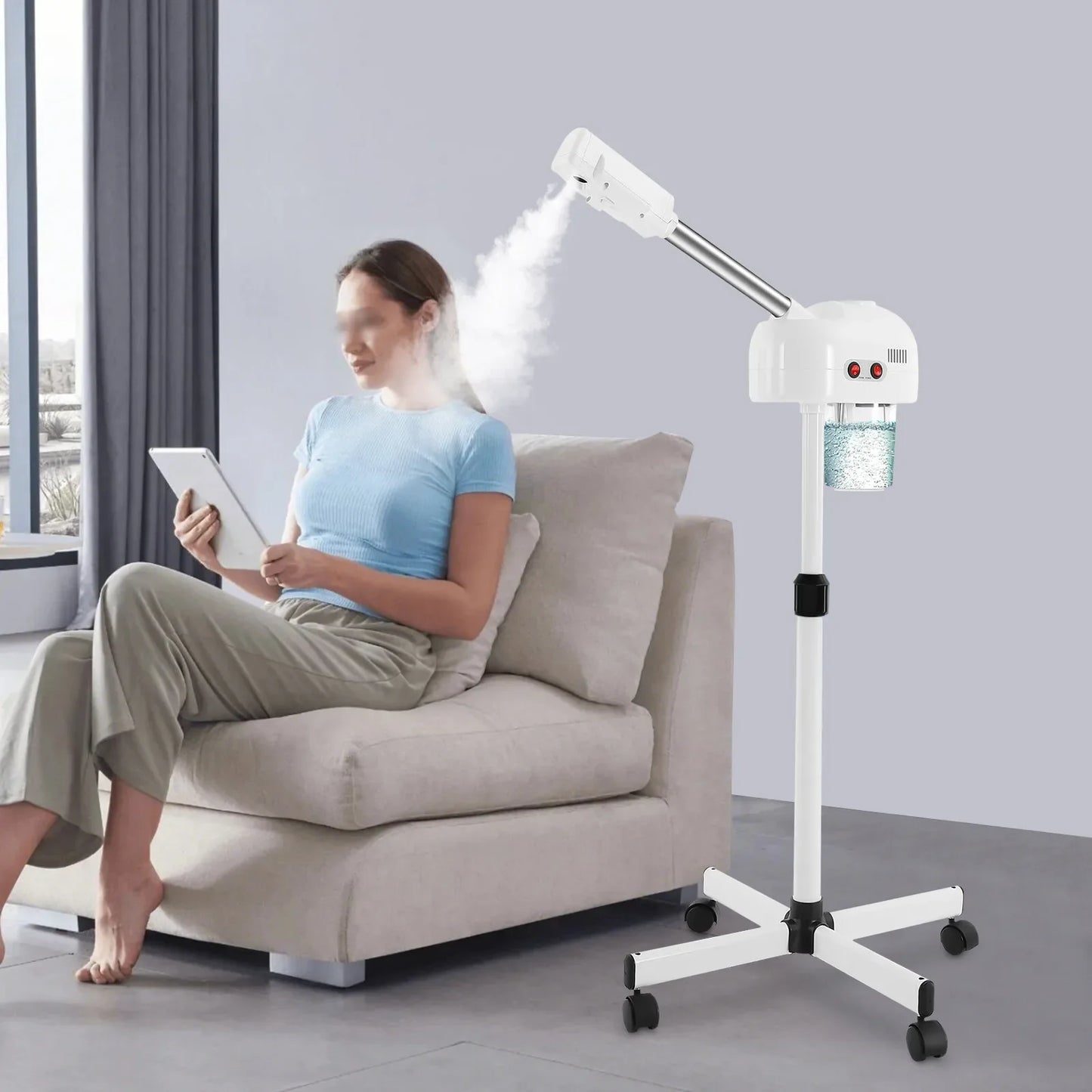 Ozone Facial Steamer For Home Spa And Salon Skin Care